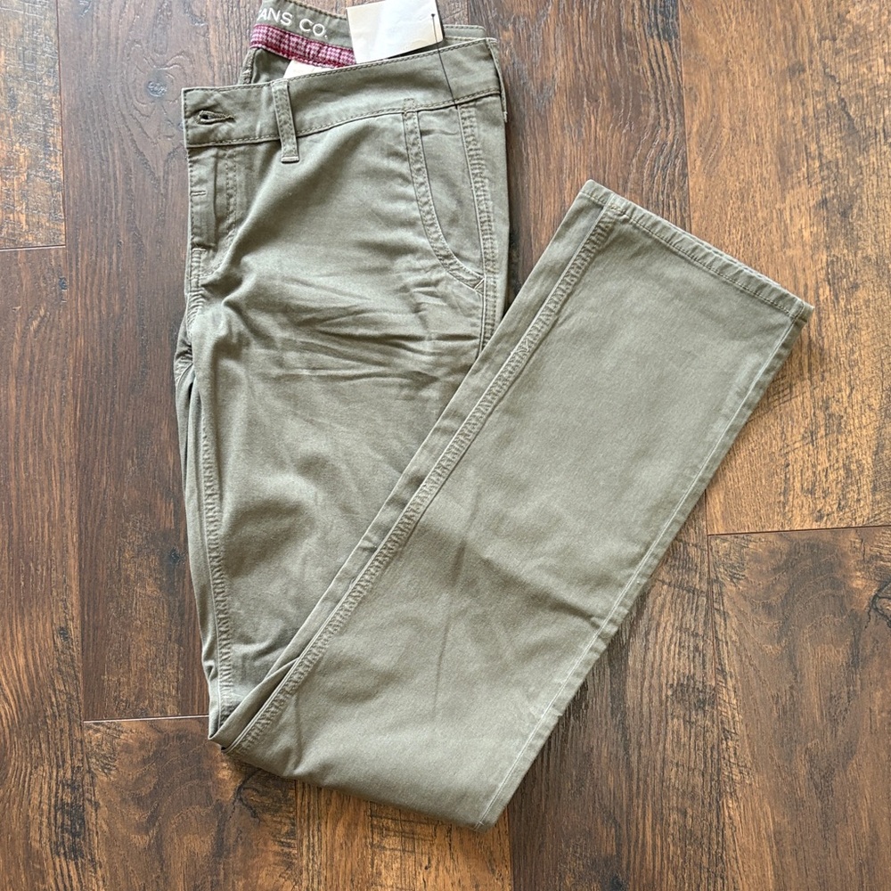 Mavi Women's Straight Leg Olive Pants